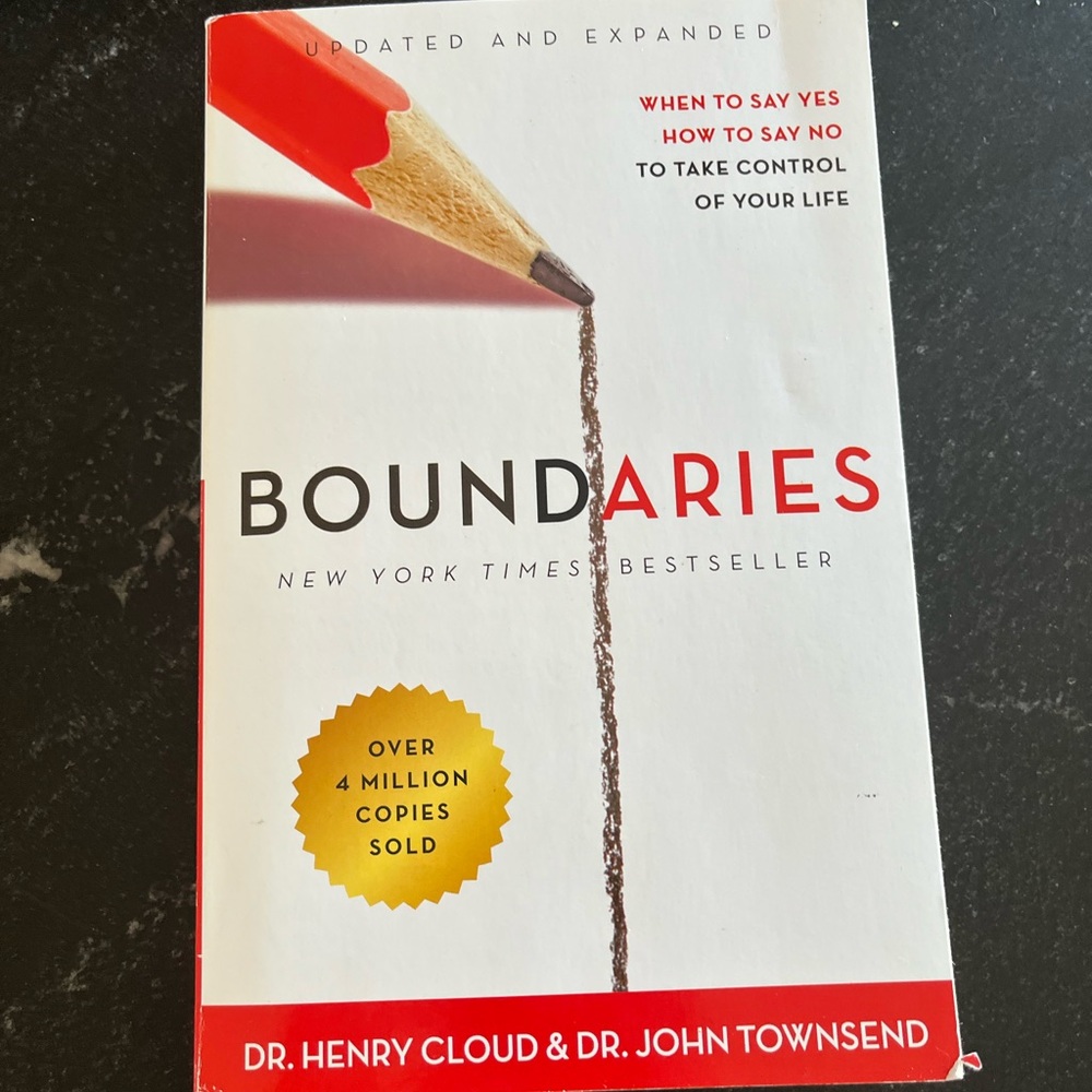 Boundaries book by Henry cloud